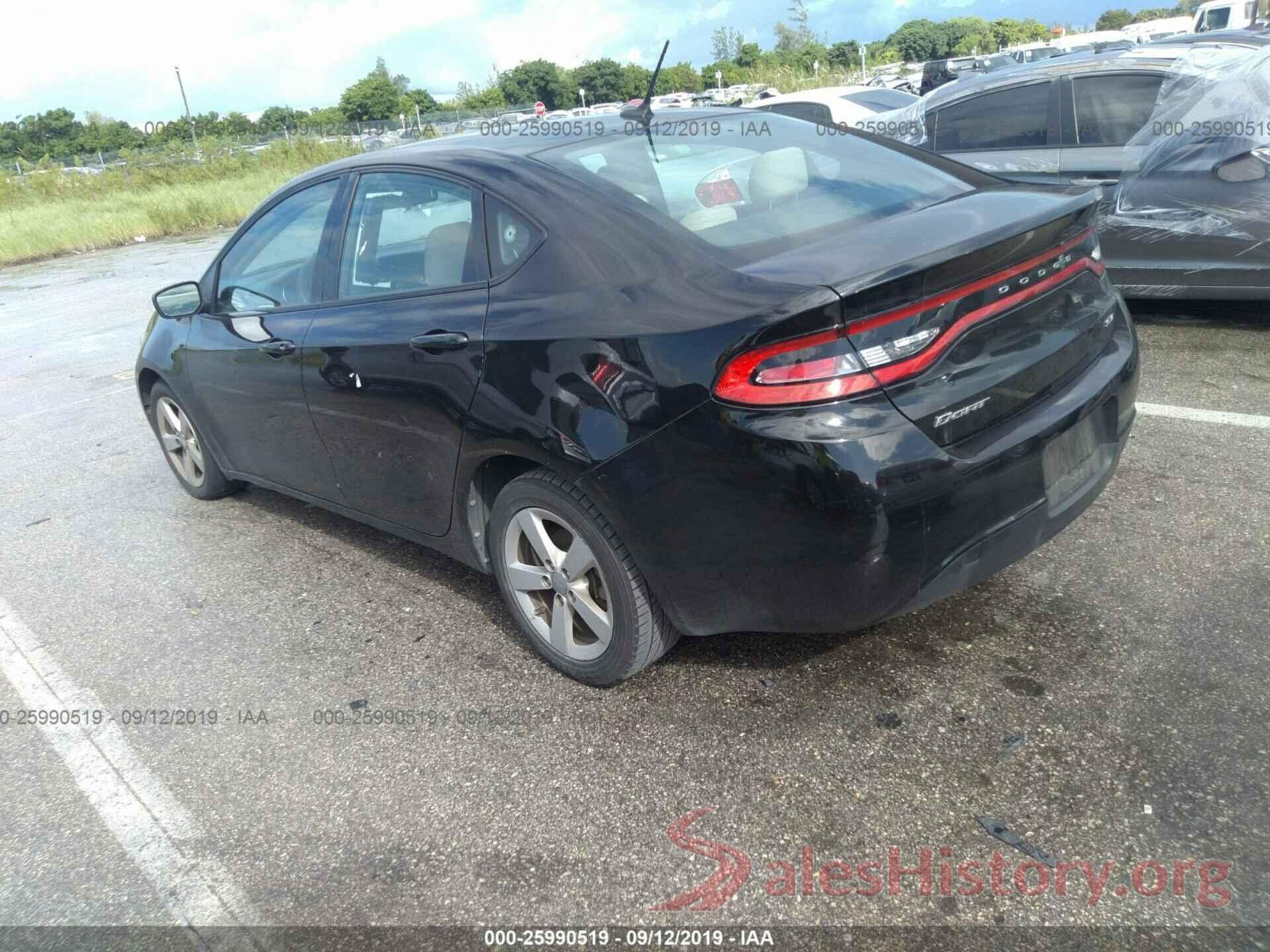 1C3CDFBB2FD199741 2015 DODGE DART