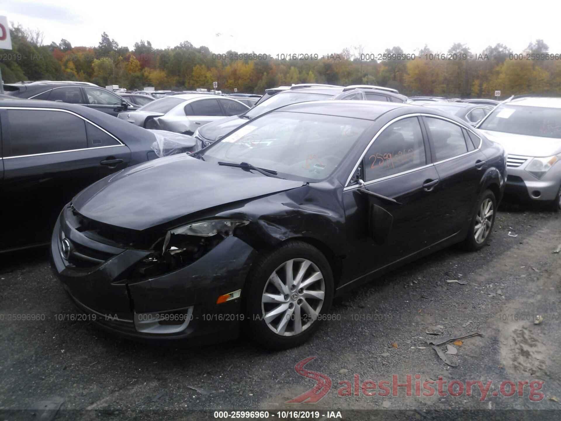 1YVHZ8DH5C5M35556 2012 MAZDA 6