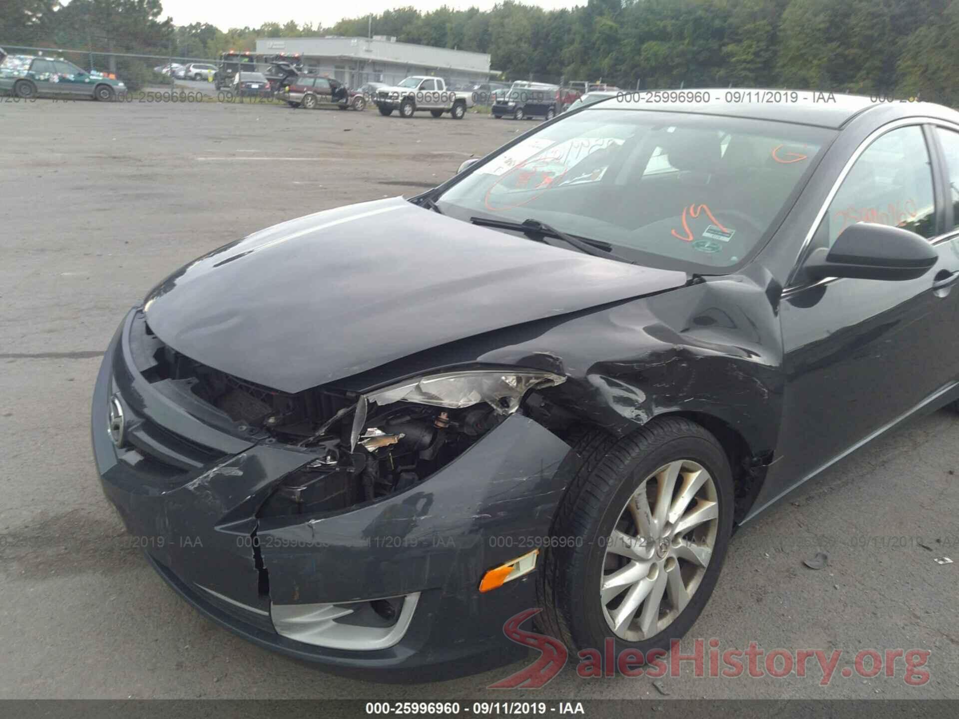 1YVHZ8DH5C5M35556 2012 MAZDA 6