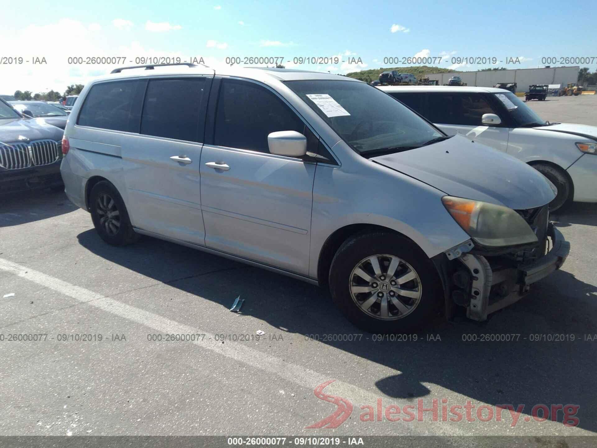 5FNRL3H7XAB082453 2010 HONDA ODYSSEY