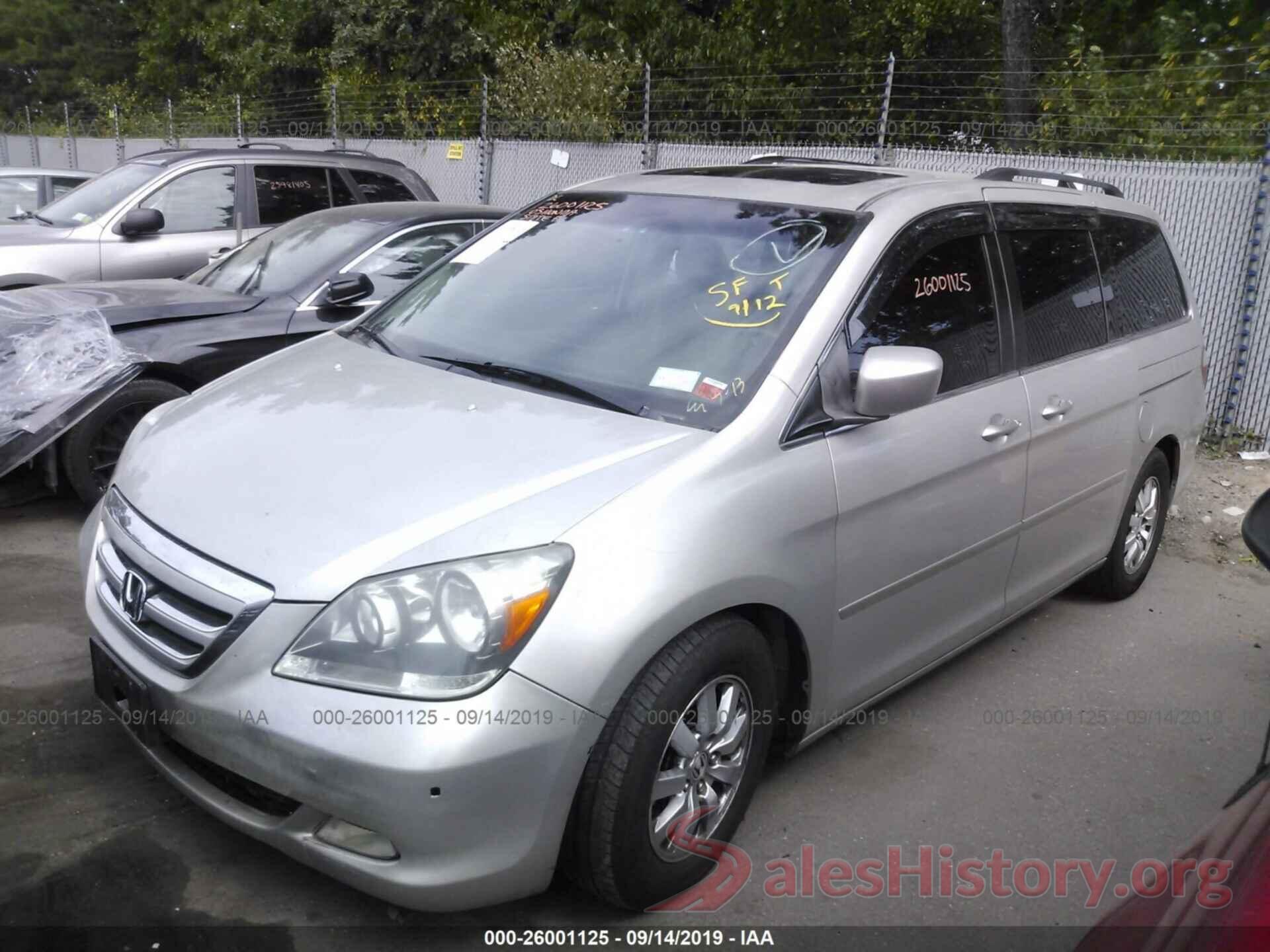 5FNRL38815B040283 2005 HONDA ODYSSEY