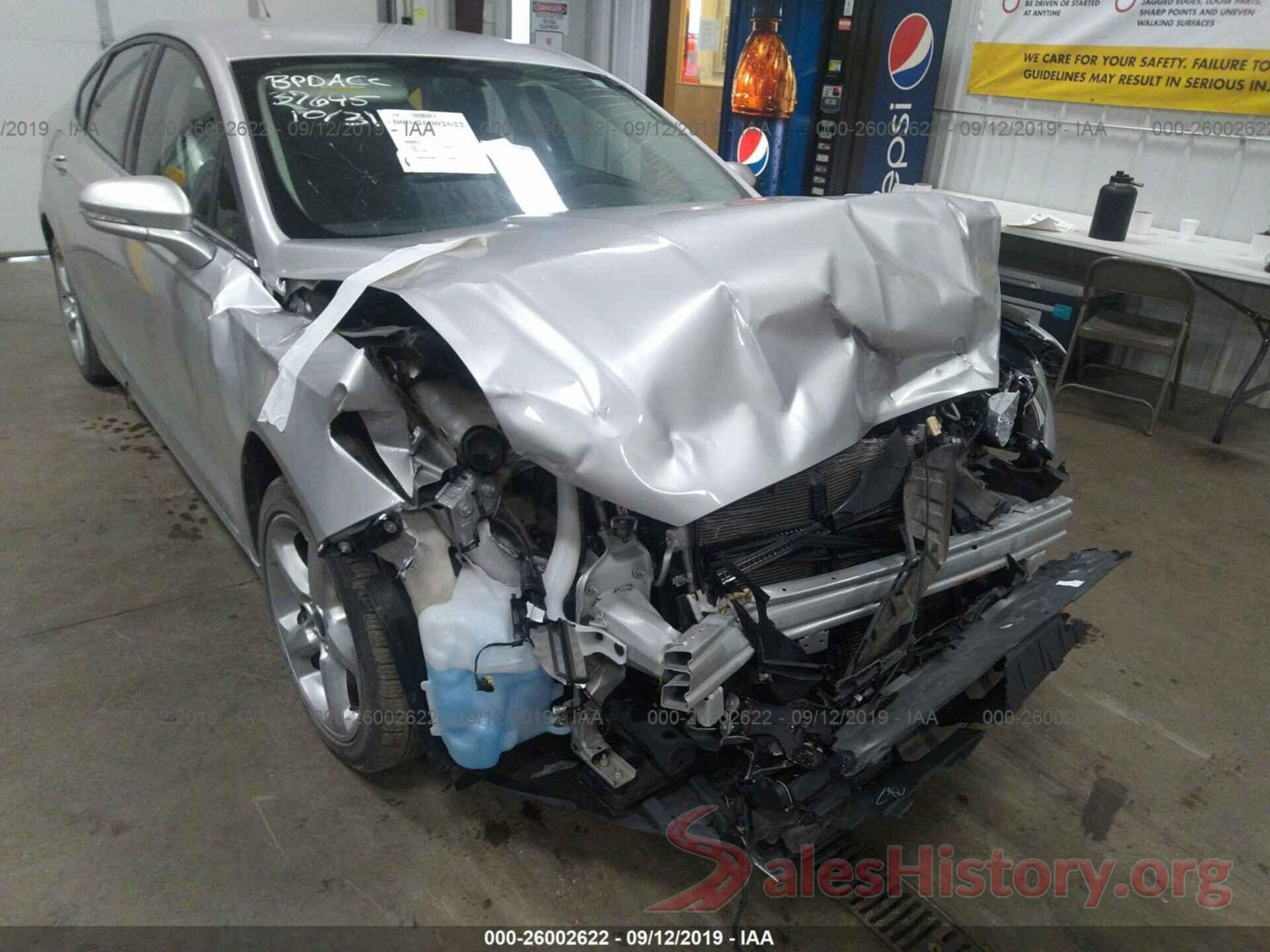 3FA6P0HD2GR360626 2016 FORD FUSION