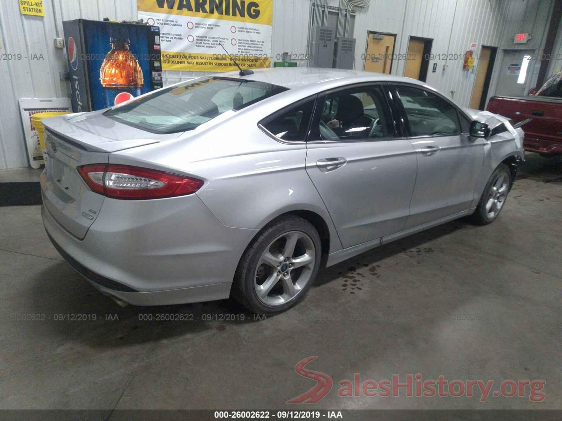 3FA6P0HD2GR360626 2016 FORD FUSION