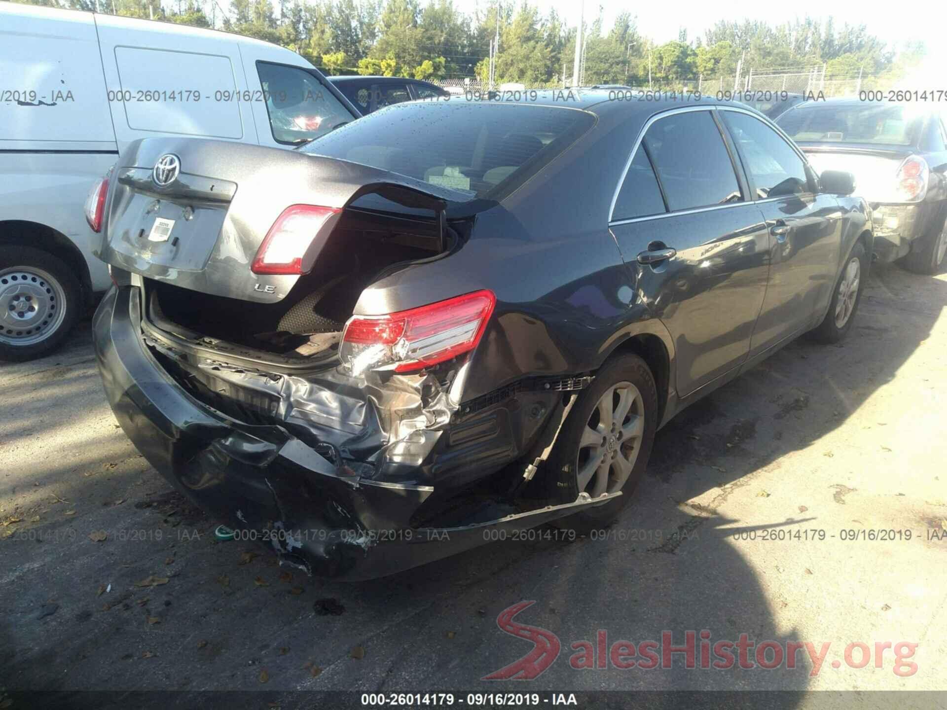 4T1BF3EK7BU686225 2011 TOYOTA CAMRY