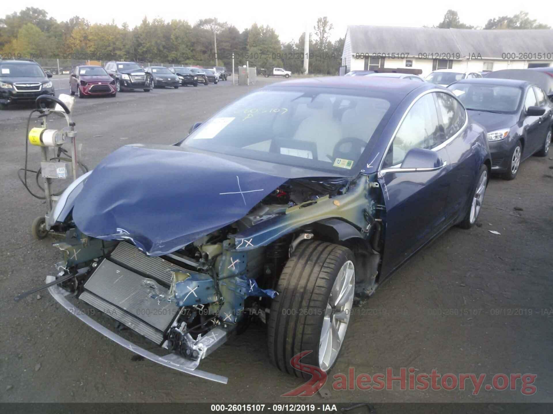 5YJ3E1EBXJF080831 2018 TESLA MODEL 3