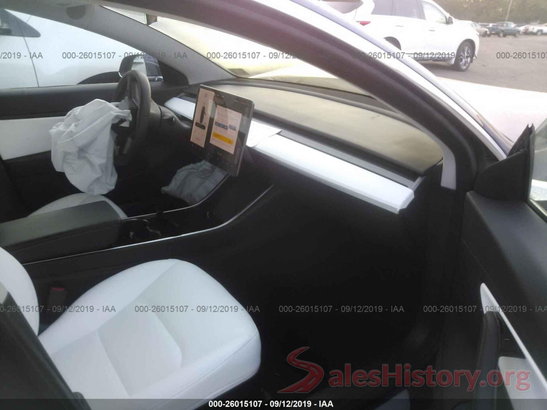 5YJ3E1EBXJF080831 2018 TESLA MODEL 3