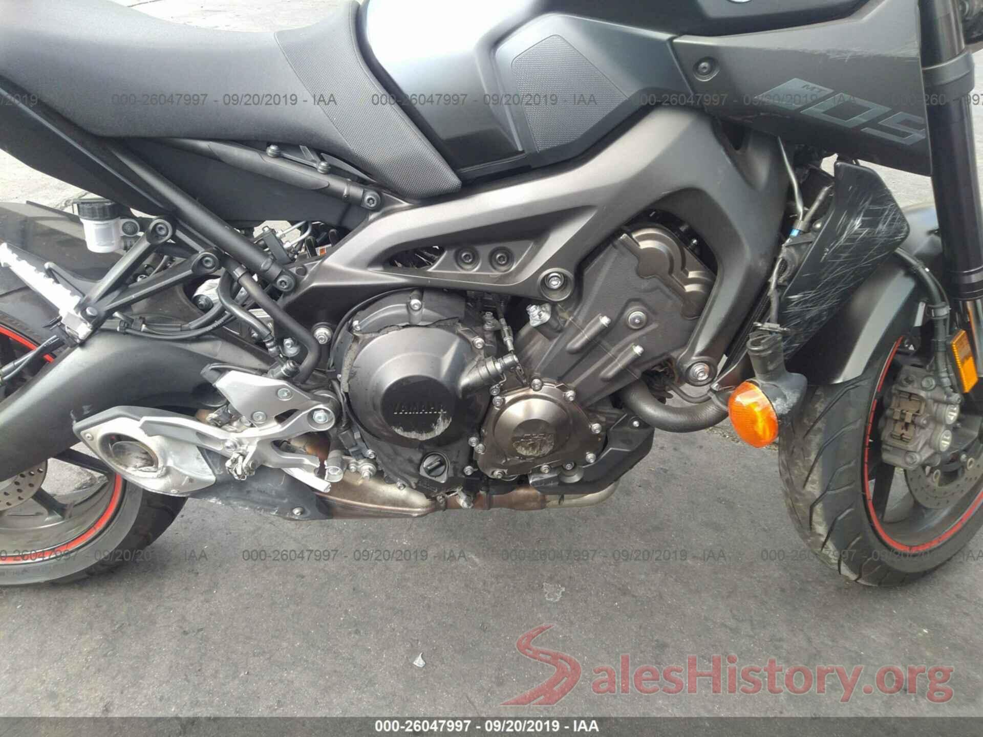 JYARN53Y3JA000847 2018 YAMAHA MT09