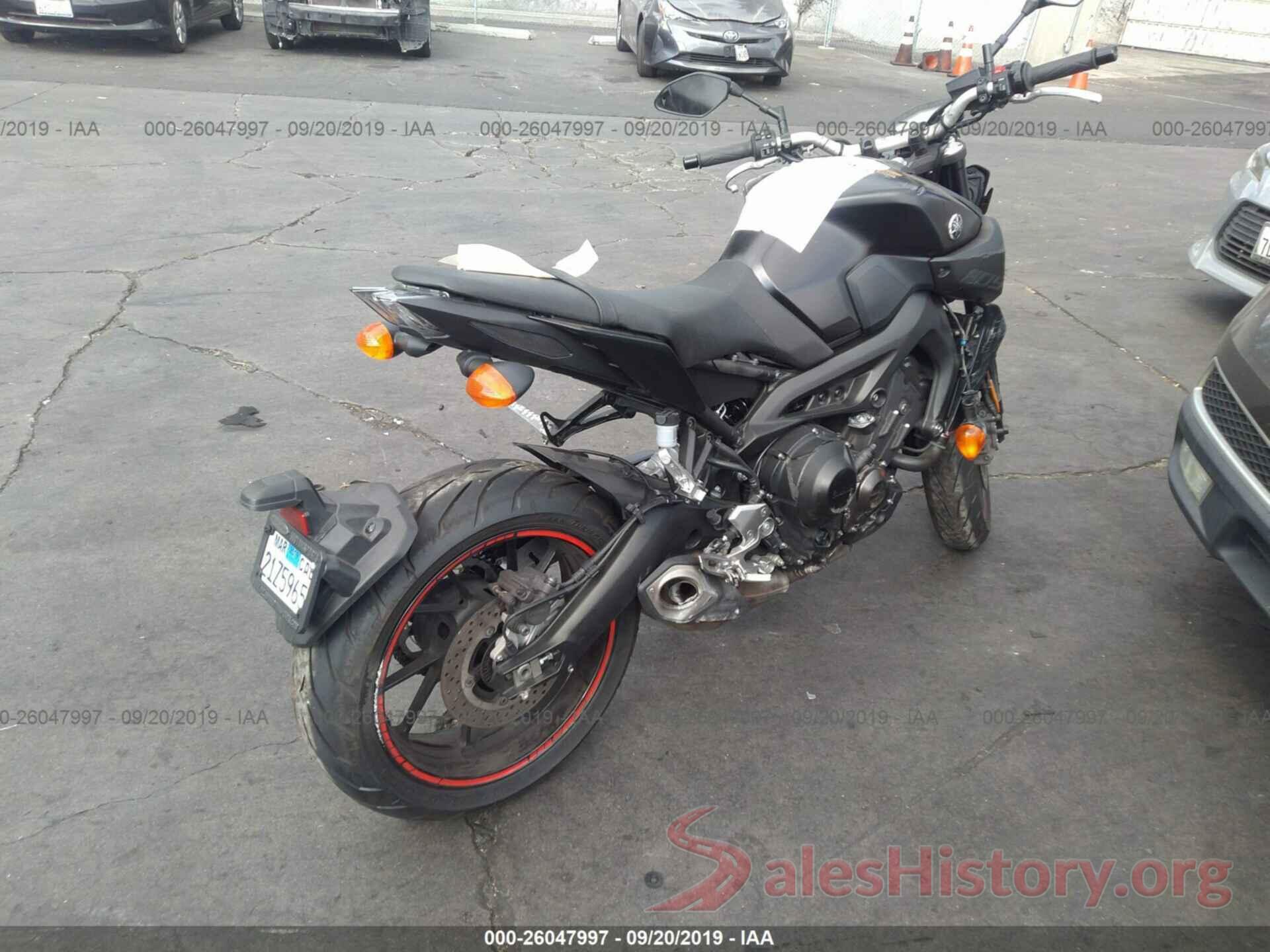 JYARN53Y3JA000847 2018 YAMAHA MT09