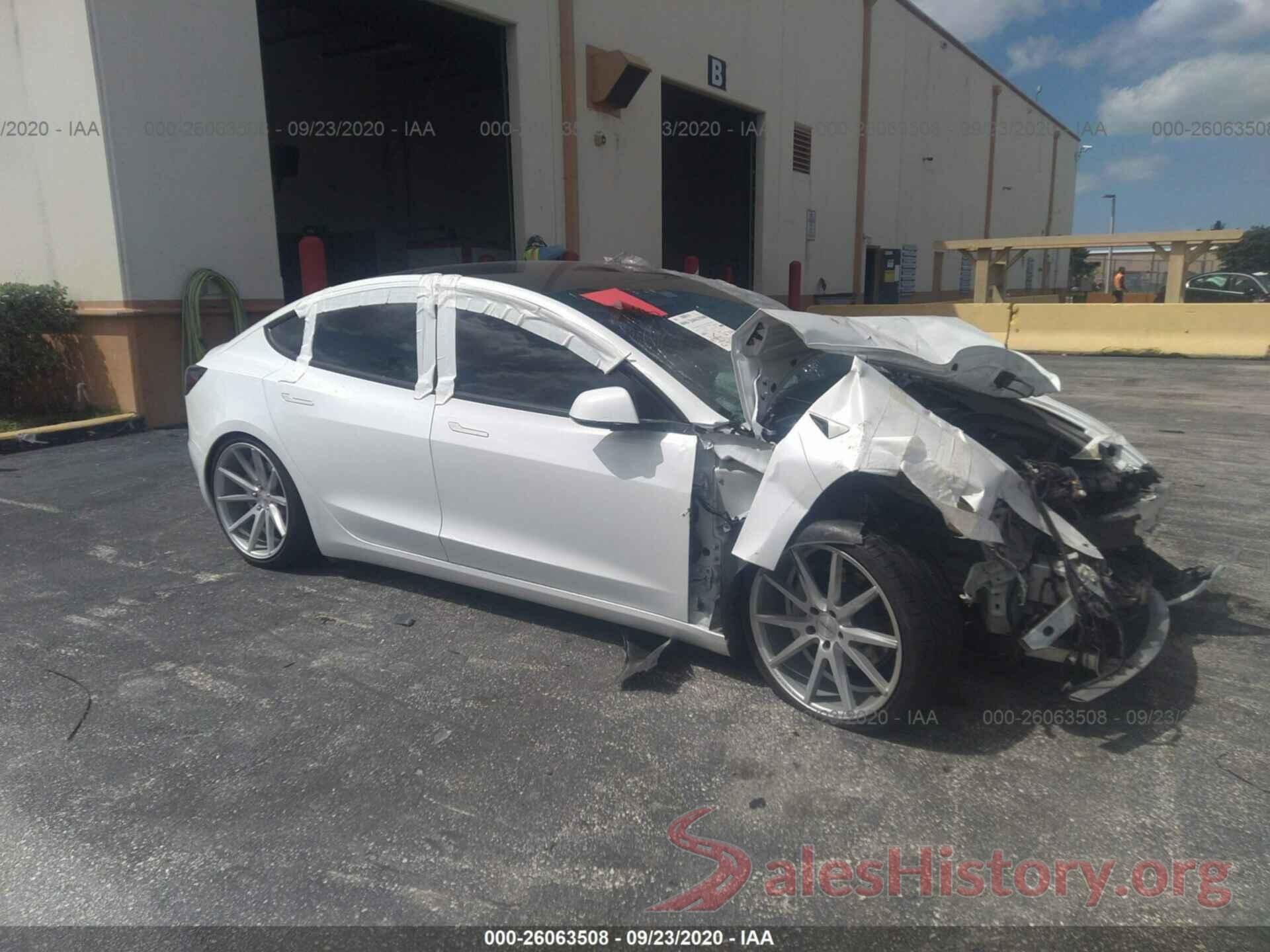 5YJ3E1EA6JF059644 2018 TESLA MODEL 3