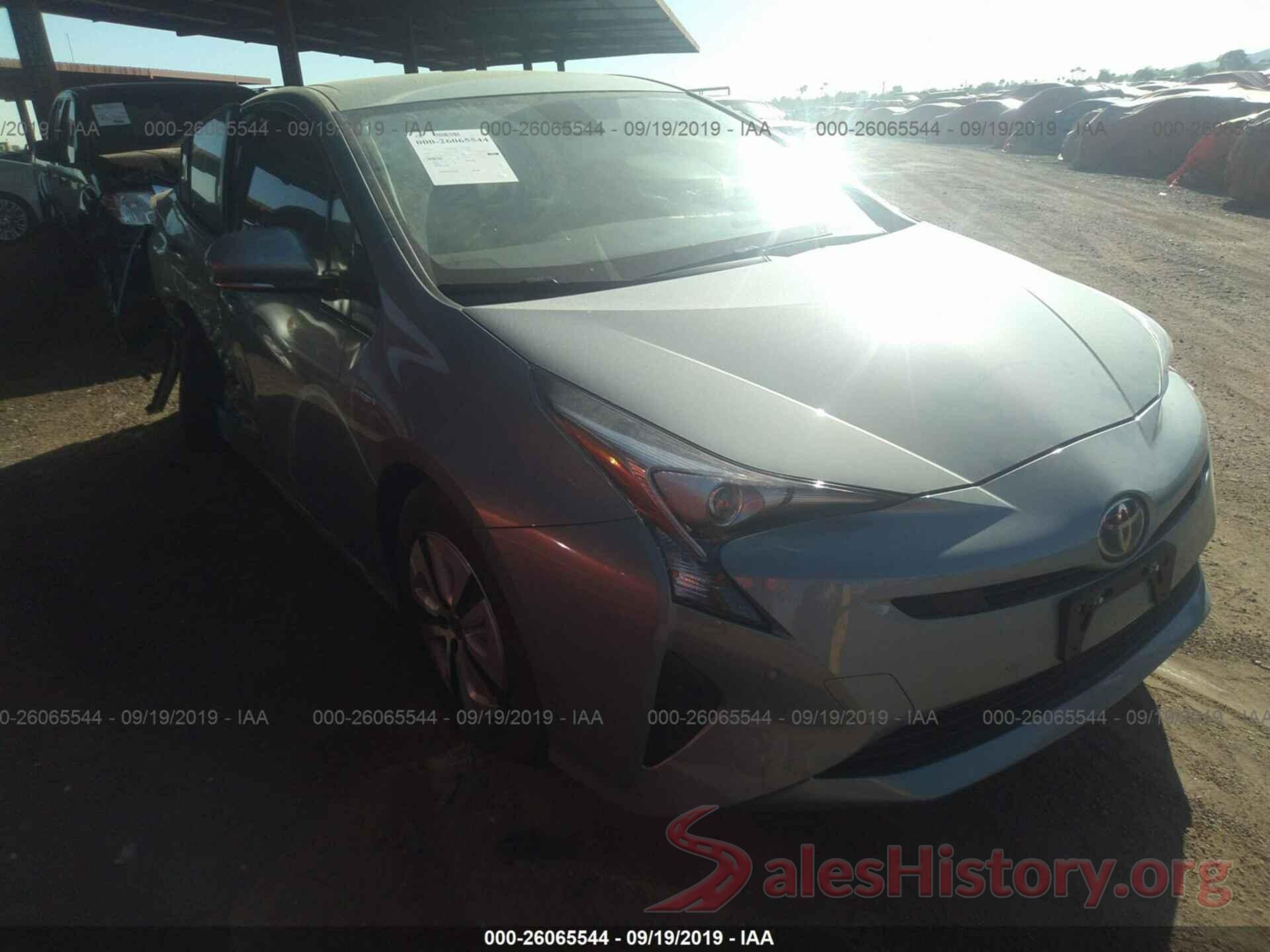 JTDKBRFUXJ3065665 2018 TOYOTA PRIUS