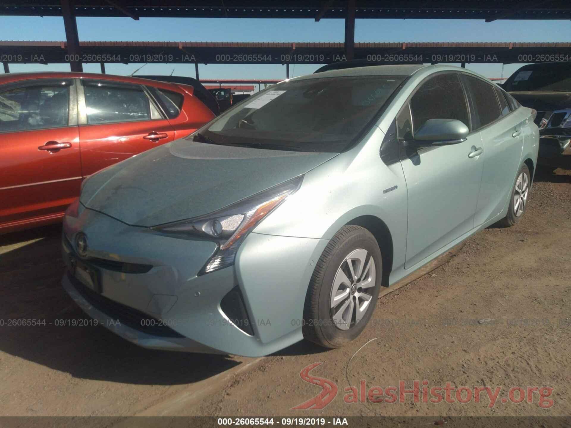 JTDKBRFUXJ3065665 2018 TOYOTA PRIUS