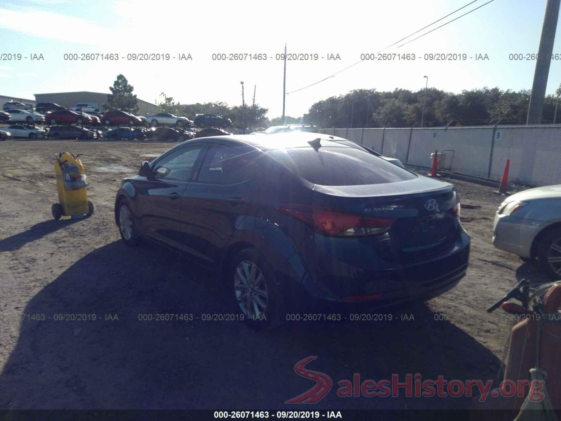 5NPDH4AE5FH586637 2015 HYUNDAI ELANTRA