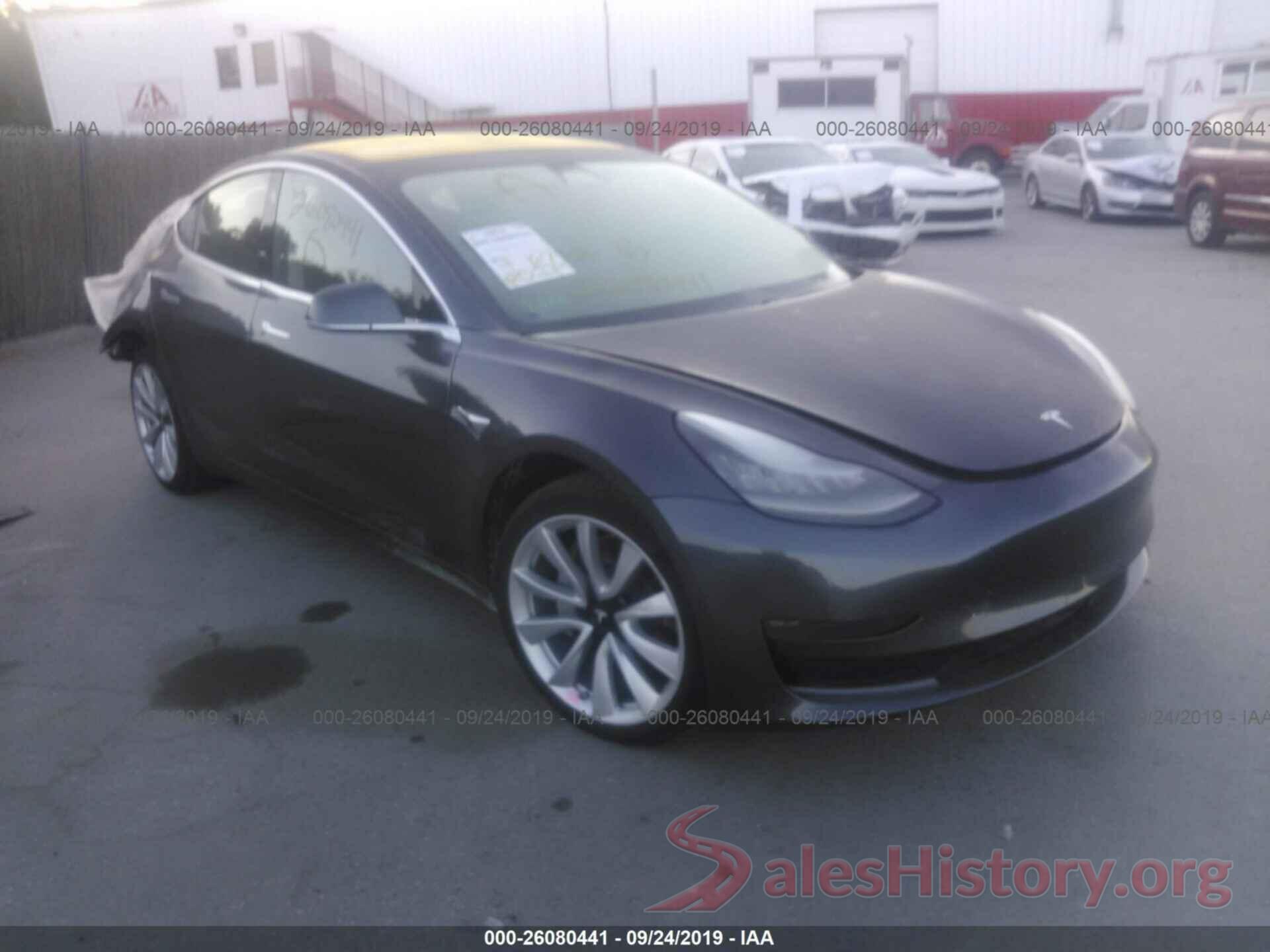 5YJ3E1EB5JF116487 2018 TESLA MODEL 3