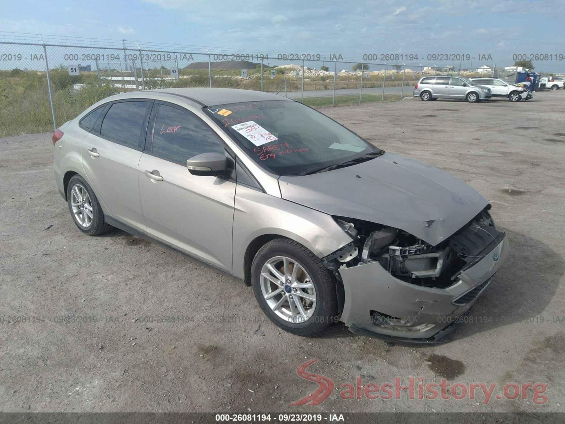 1FADP3F26FL230405 2015 FORD FOCUS