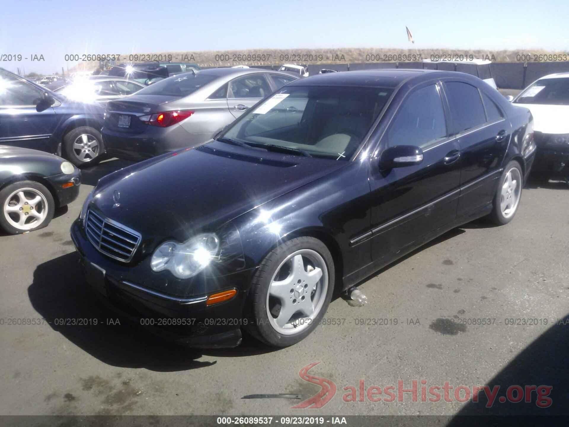 WDBRF52J96A889519 2006 MERCEDES-BENZ C