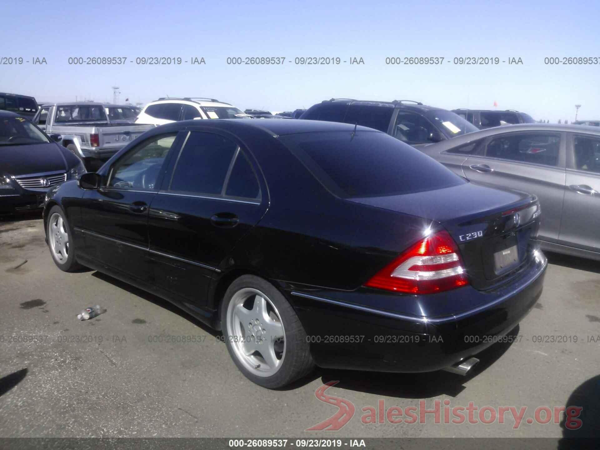 WDBRF52J96A889519 2006 MERCEDES-BENZ C