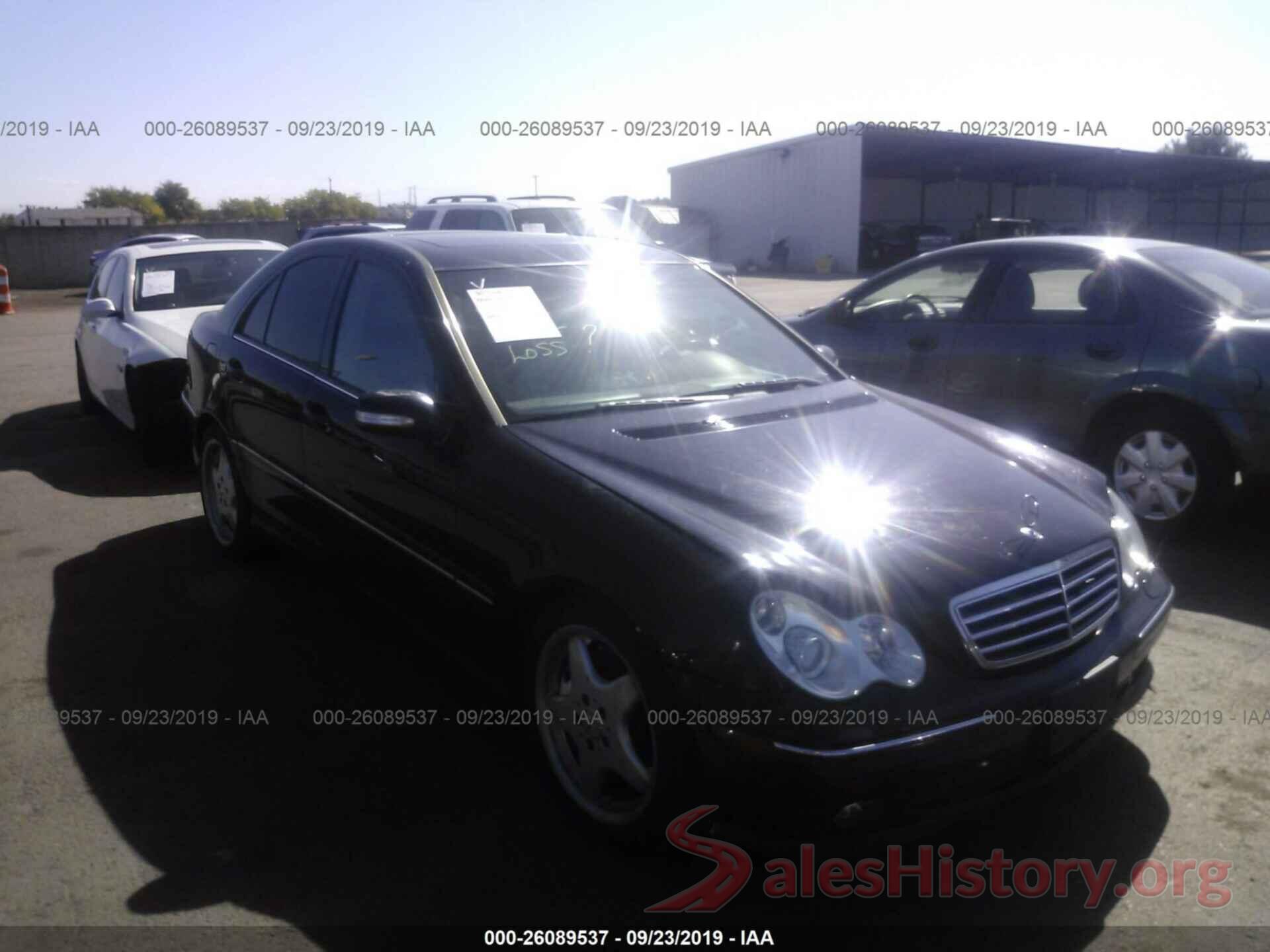 WDBRF52J96A889519 2006 MERCEDES-BENZ C