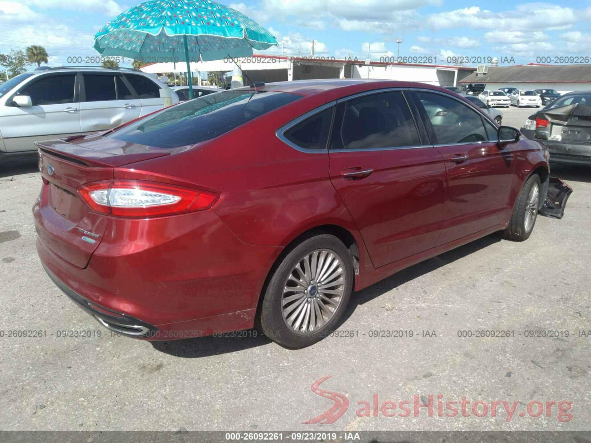 3FA6P0K9XER361251 2014 FORD FUSION