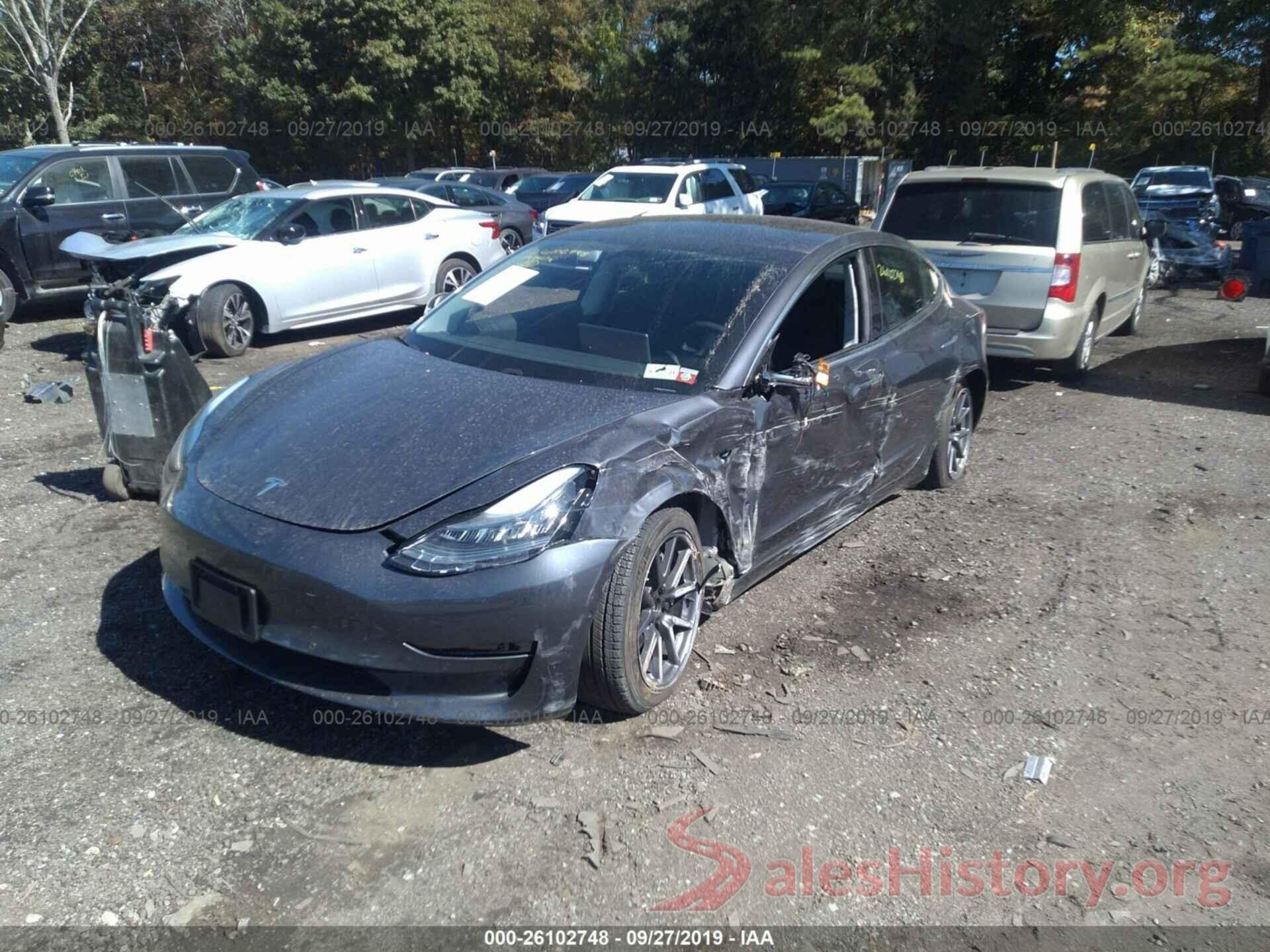 5YJ3E1EB0KF465011 2019 TESLA MODEL 3