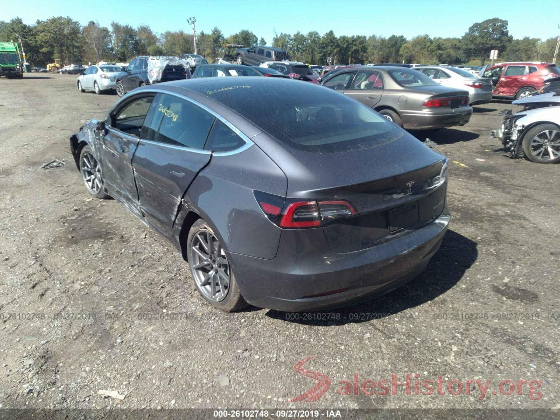 5YJ3E1EB0KF465011 2019 TESLA MODEL 3