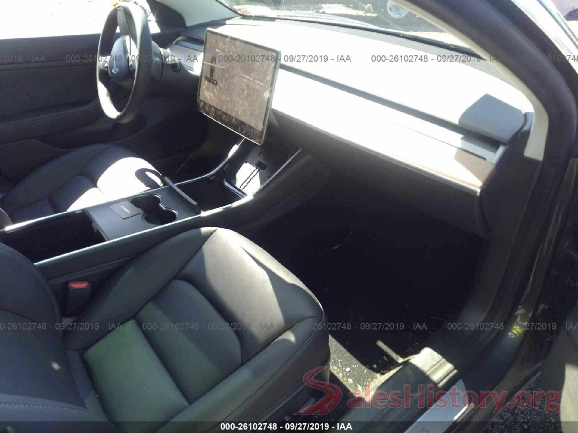 5YJ3E1EB0KF465011 2019 TESLA MODEL 3