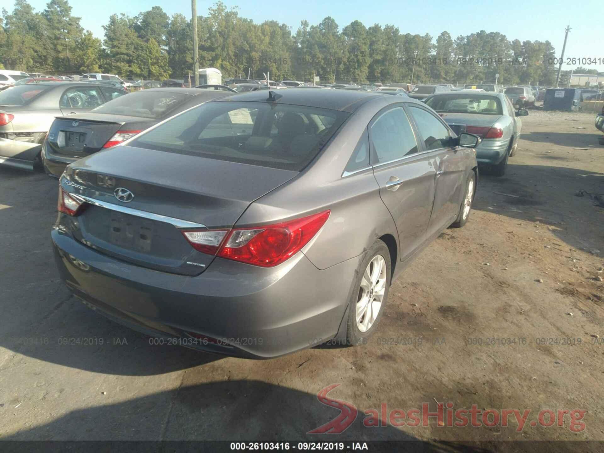 5NPEC4AC8CH423204 2012 HYUNDAI SONATA