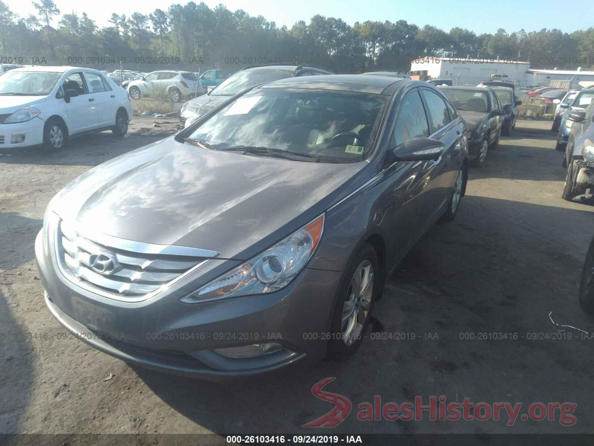 5NPEC4AC8CH423204 2012 HYUNDAI SONATA