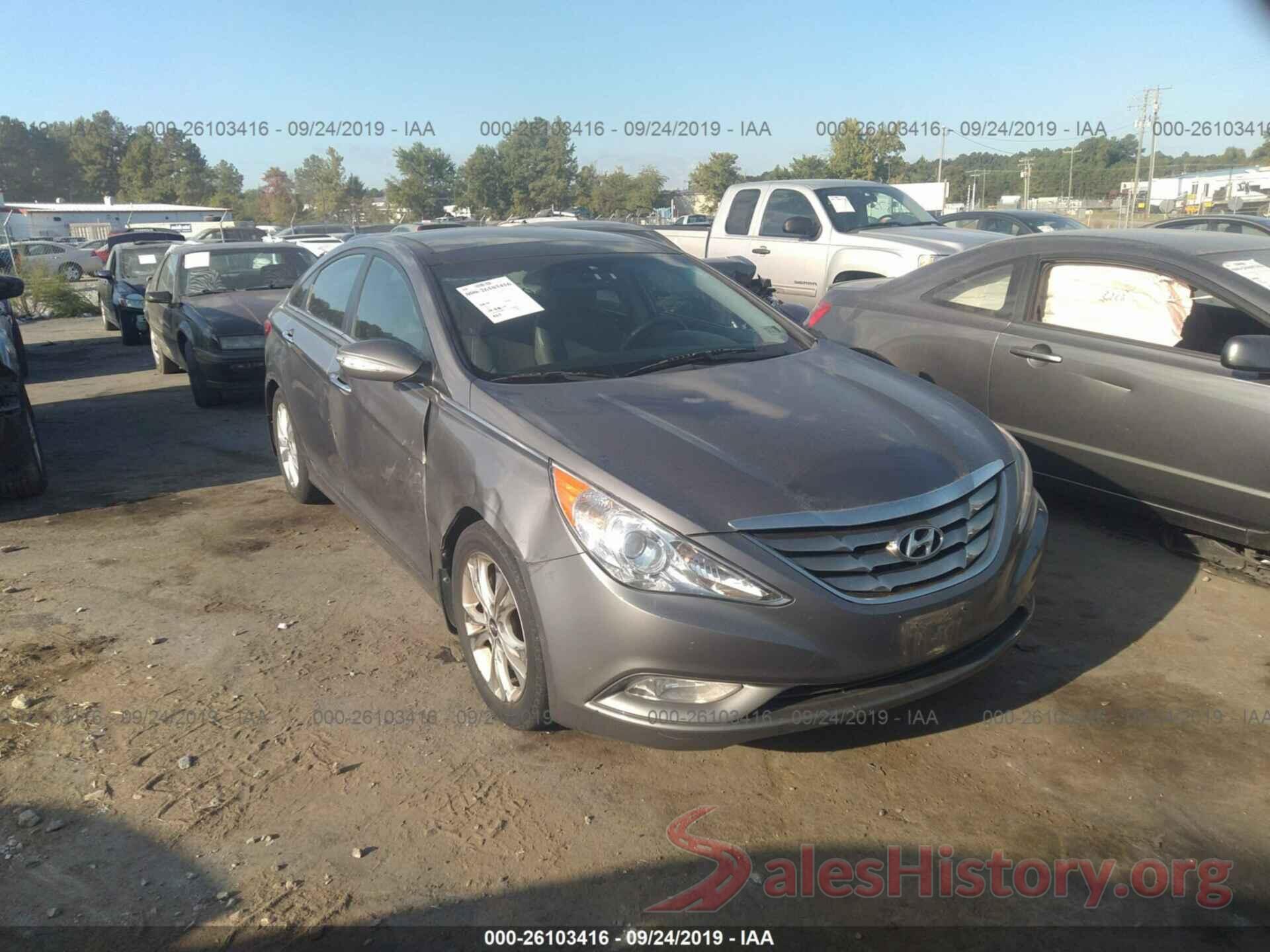 5NPEC4AC8CH423204 2012 HYUNDAI SONATA