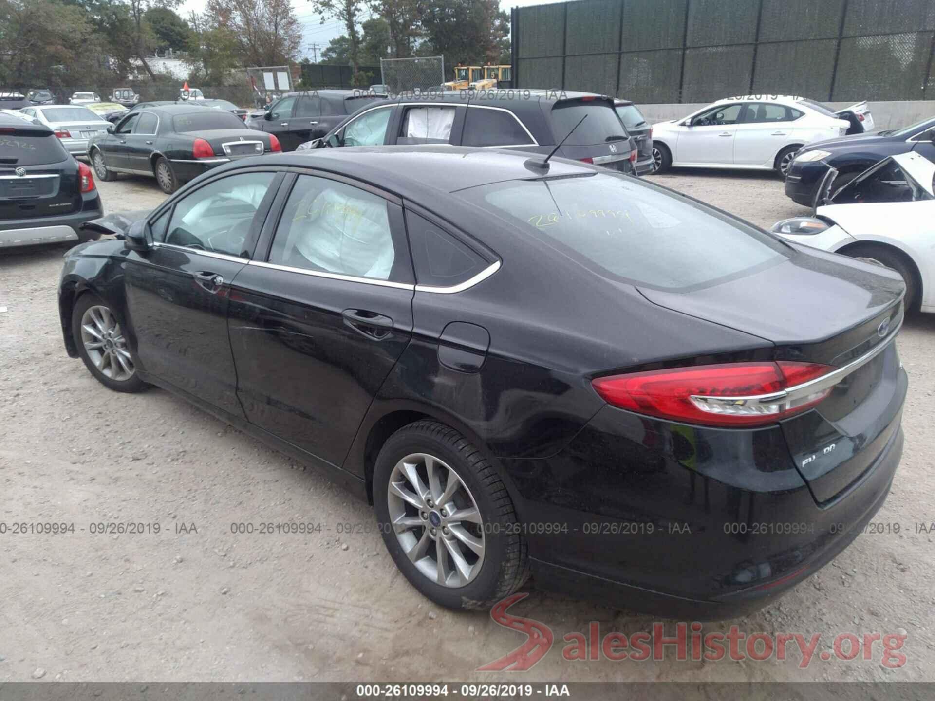 3FA6P0H71HR390373 2017 FORD FUSION