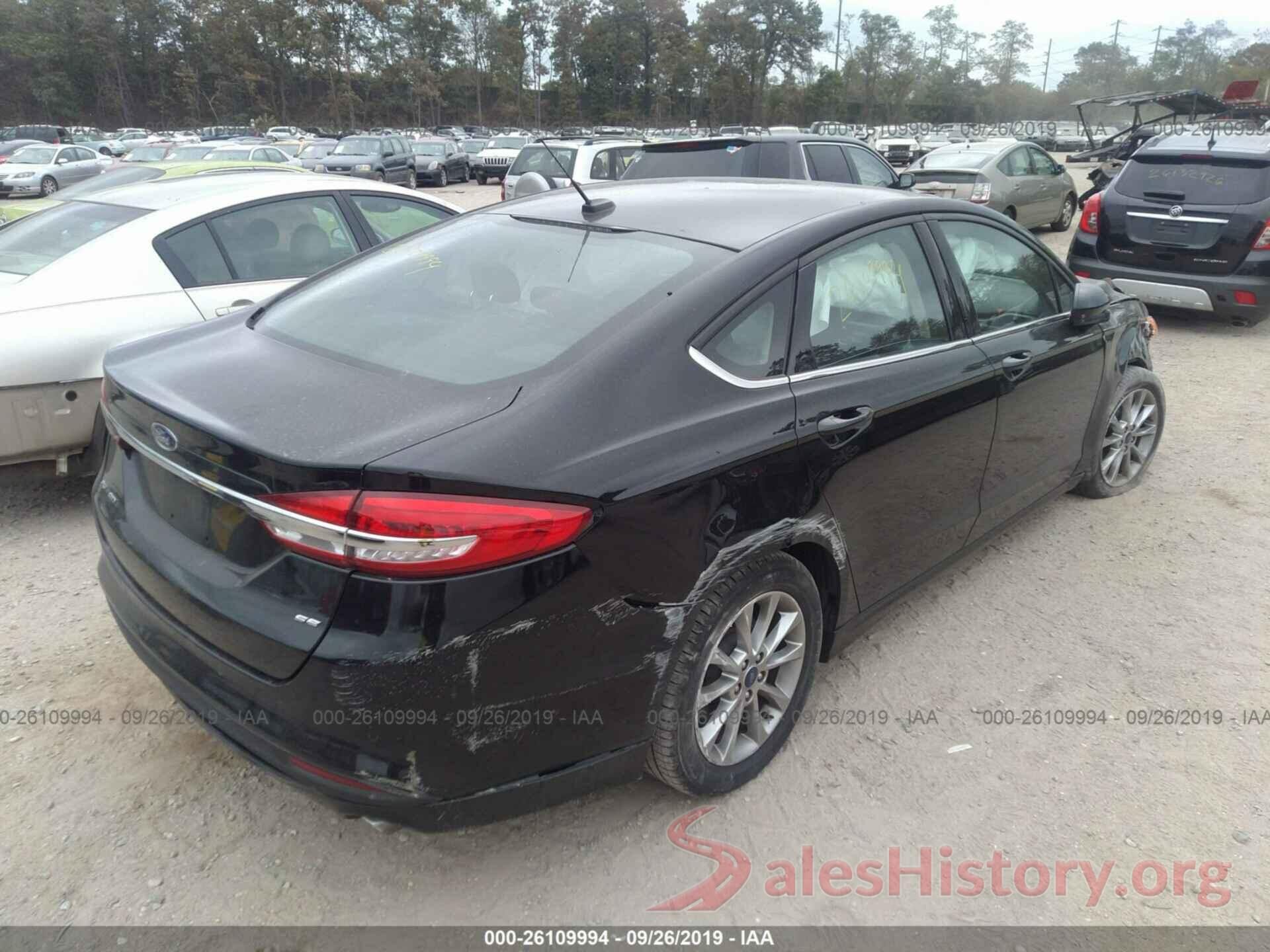 3FA6P0H71HR390373 2017 FORD FUSION