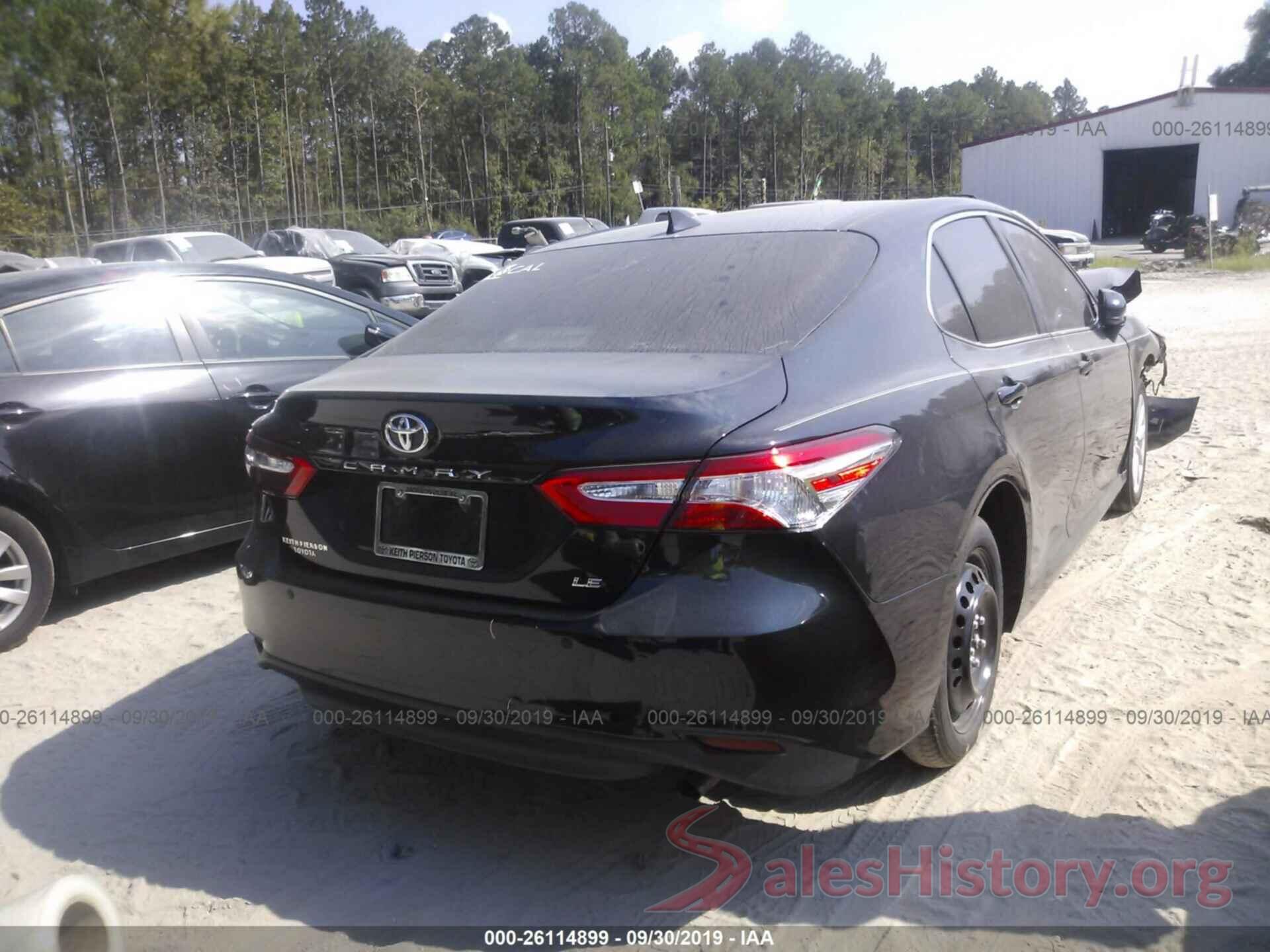 4T1B11HK3KU233895 2019 TOYOTA CAMRY