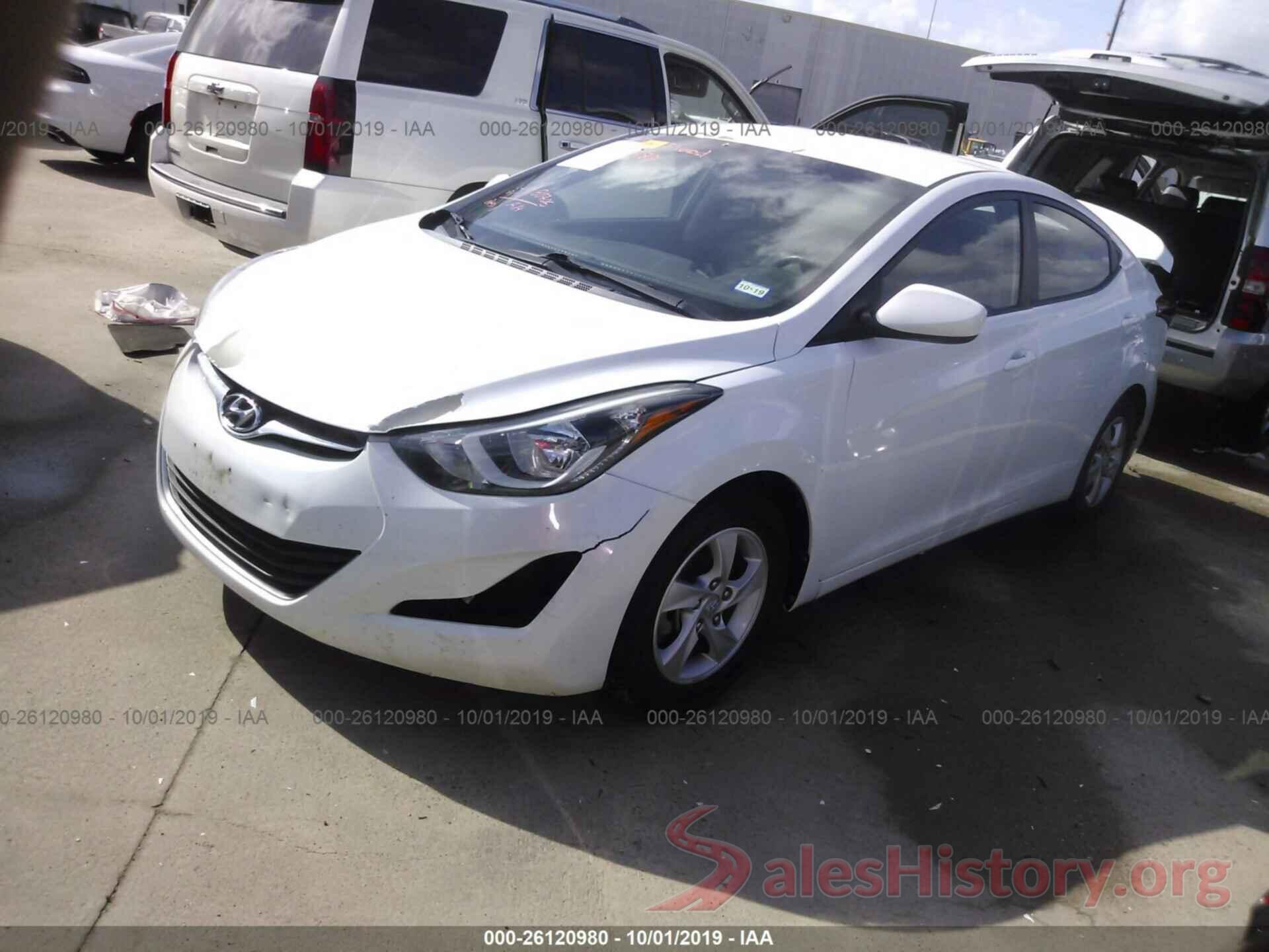 5NPDH4AE0FH578736 2015 HYUNDAI ELANTRA