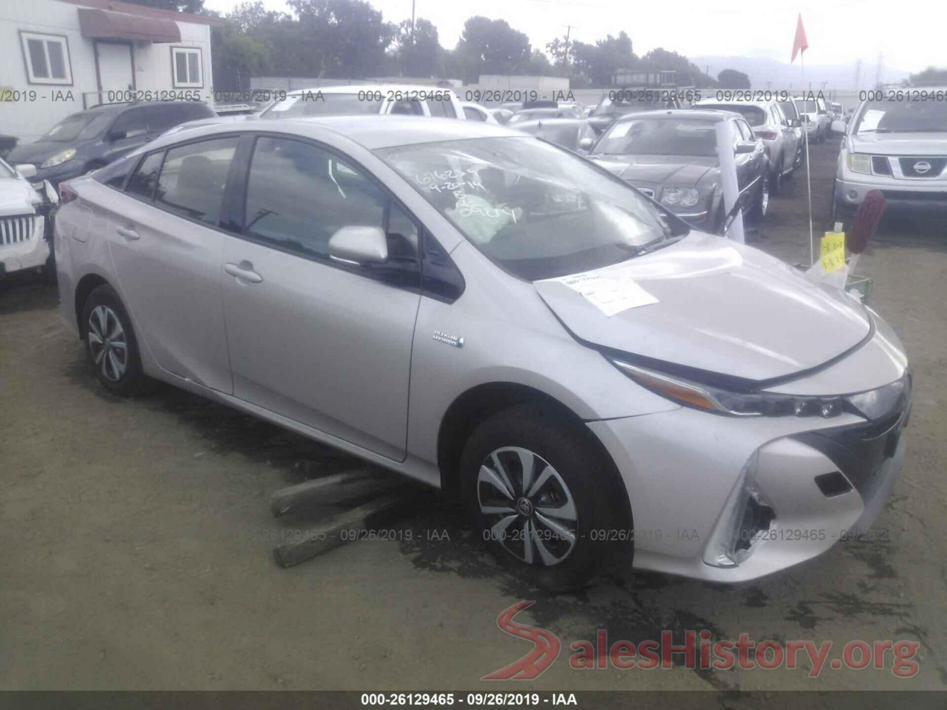 JTDKARFPXK3110991 2019 TOYOTA PRIUS PRIME