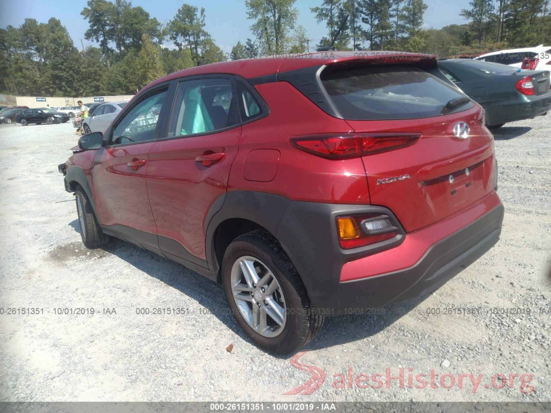 KM8K1CAA4KU303367 2019 HYUNDAI KONA