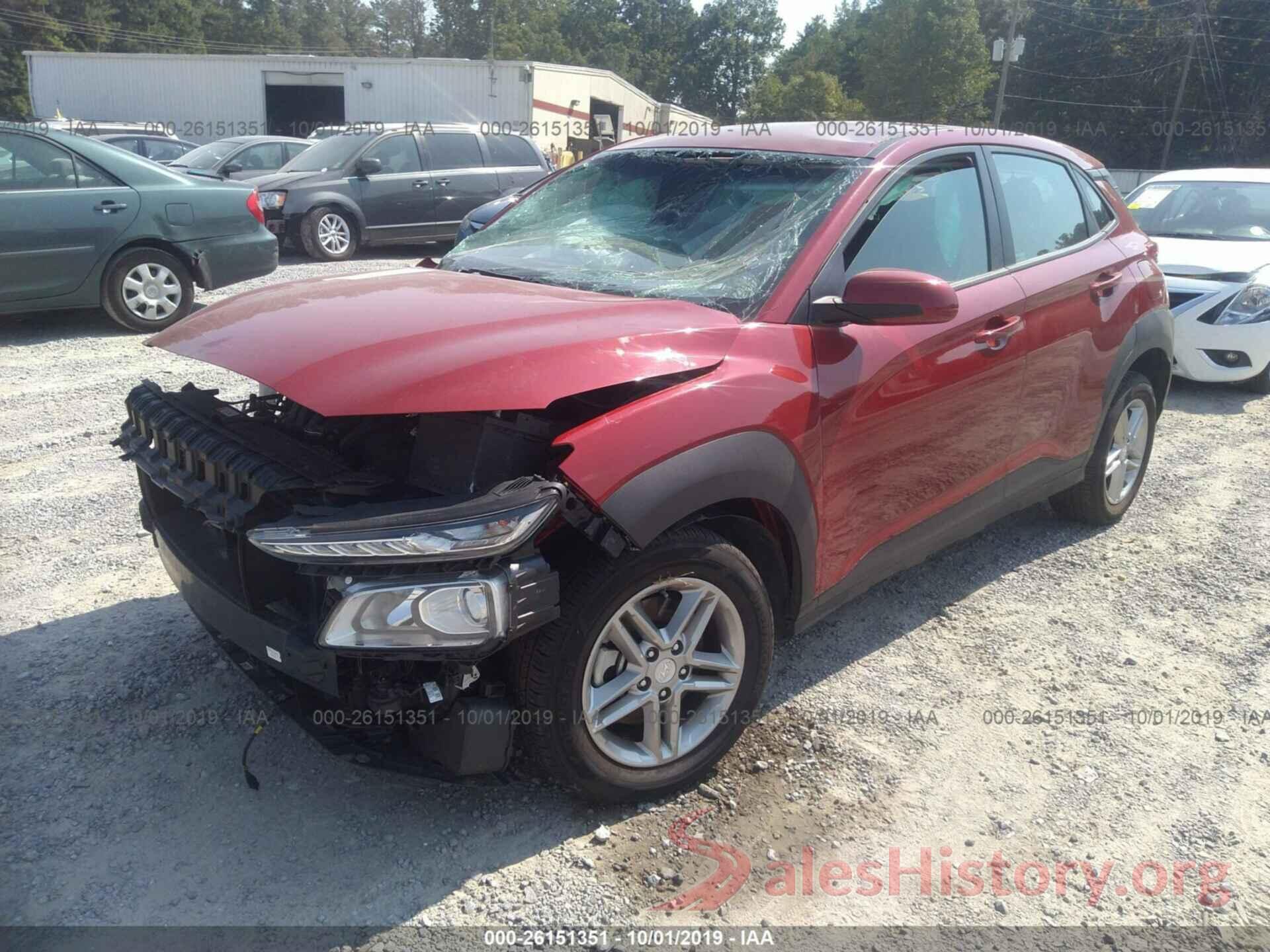 KM8K1CAA4KU303367 2019 HYUNDAI KONA