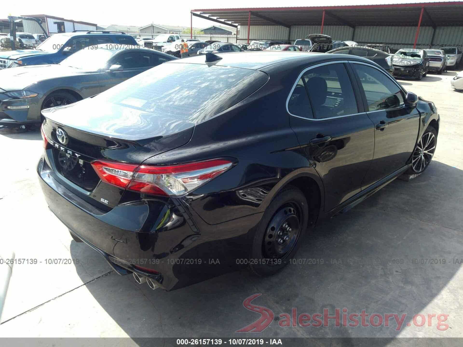 4T1B11HK3KU807444 2019 TOYOTA CAMRY