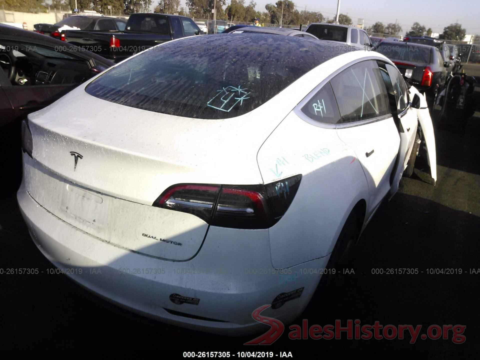 5YJ3E1EB2JF054658 2018 TESLA MODEL 3