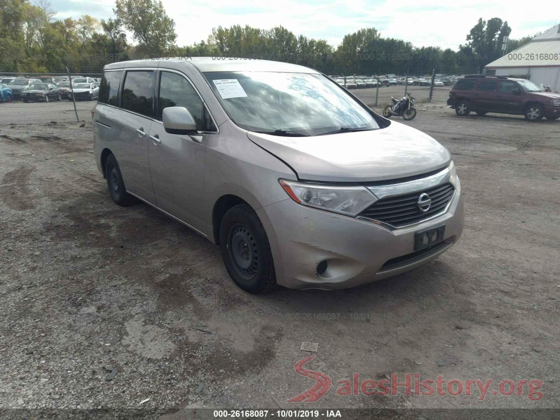 JN8AE2KPXB9012333 2011 NISSAN QUEST