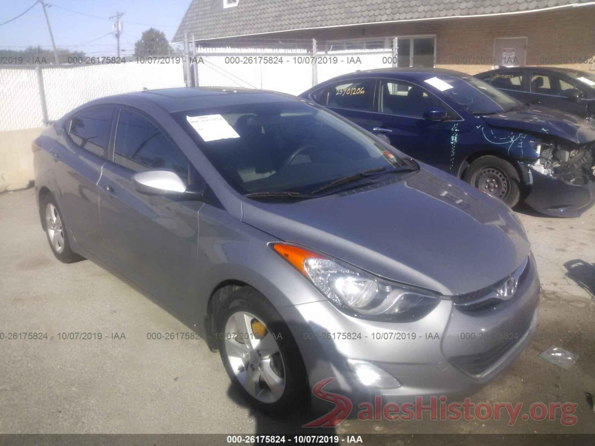 KMHDH4AE0DU988080 2013 HYUNDAI ELANTRA