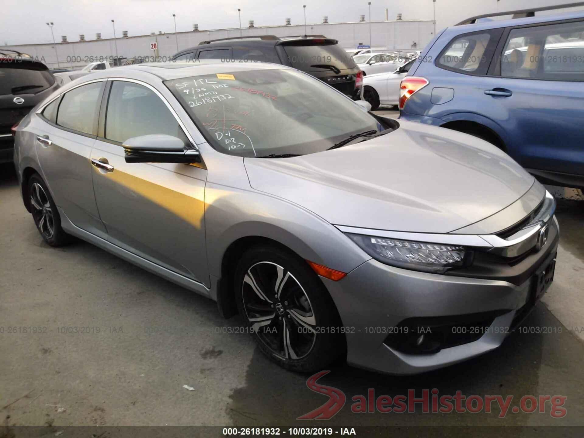 19XFC1F91GE038626 2016 HONDA CIVIC