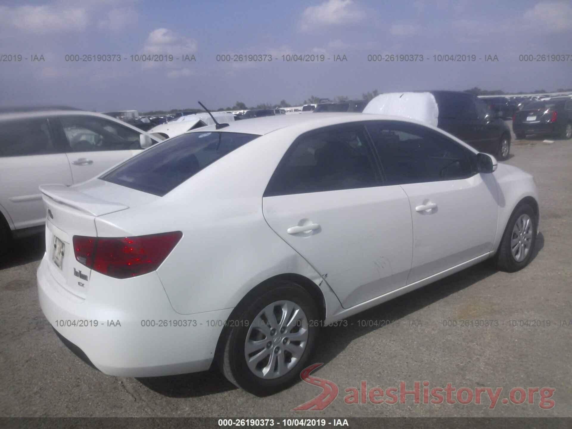 KNAFU4A27C5560804 2012 KIA FORTE