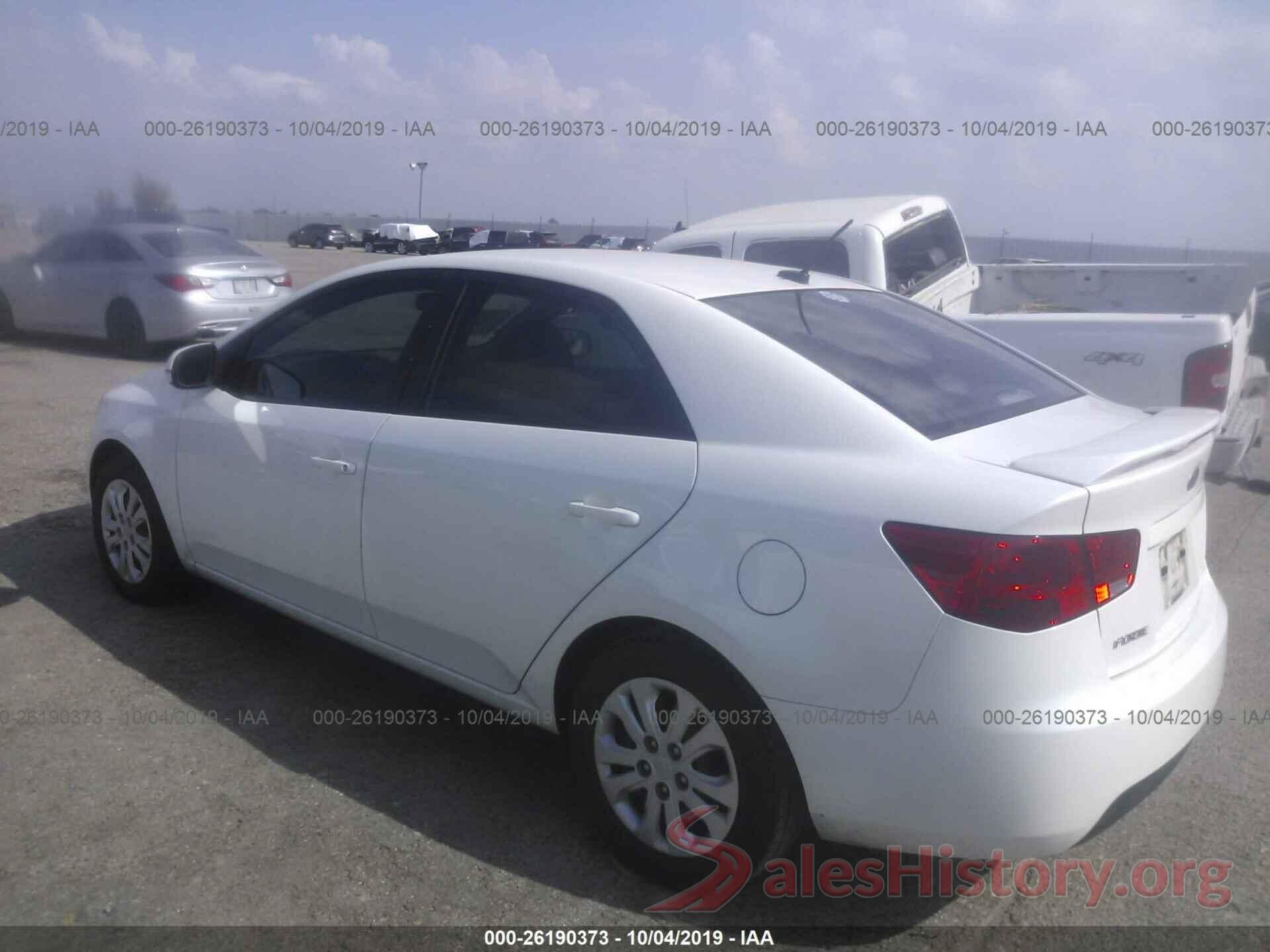 KNAFU4A27C5560804 2012 KIA FORTE