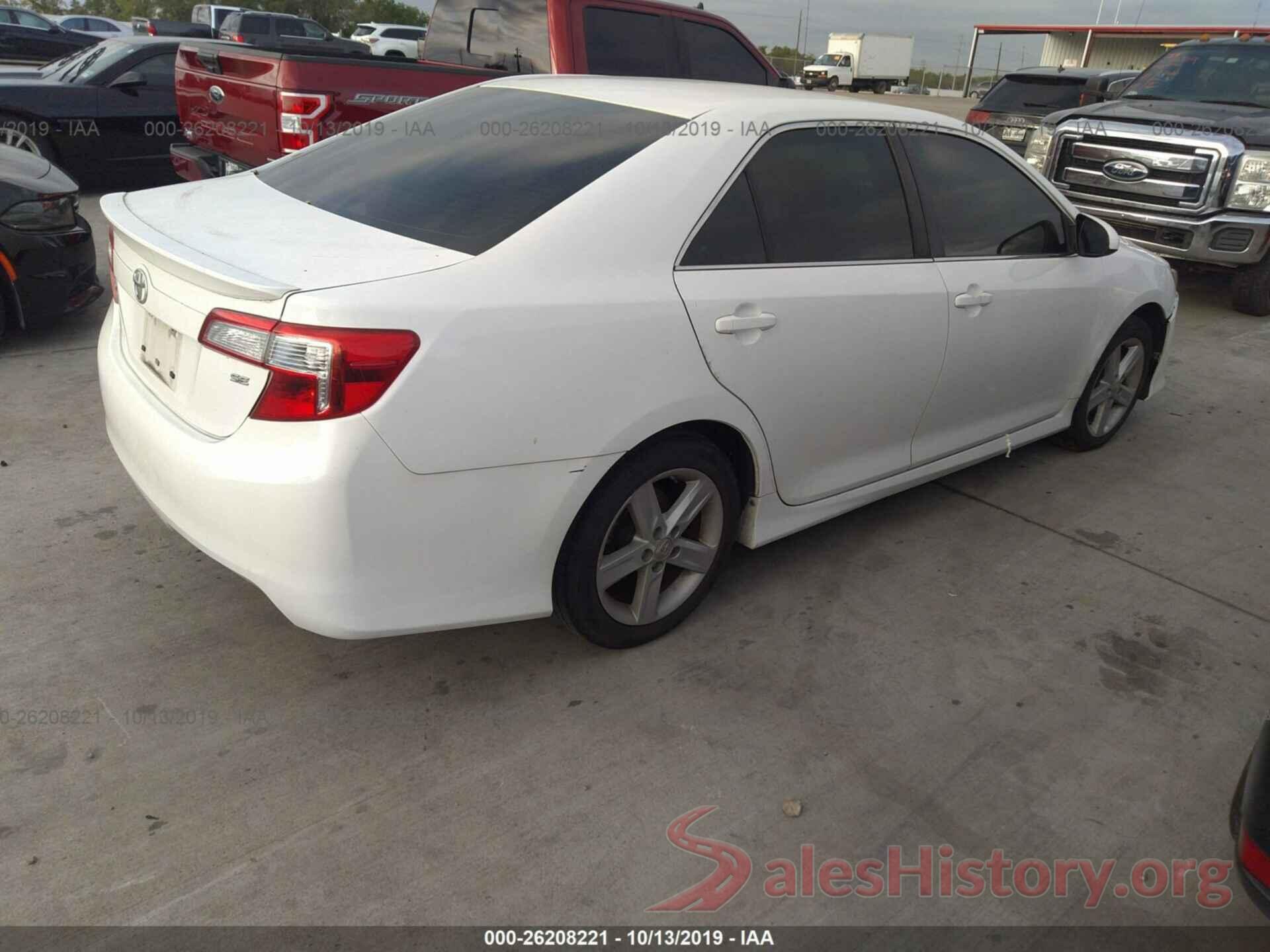 4T1BF1FK5CU174970 2012 TOYOTA CAMRY