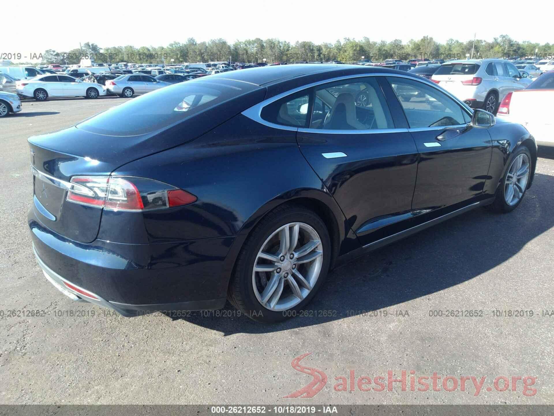 5YJSA1S11EFP29408 2014 TESLA MODEL S