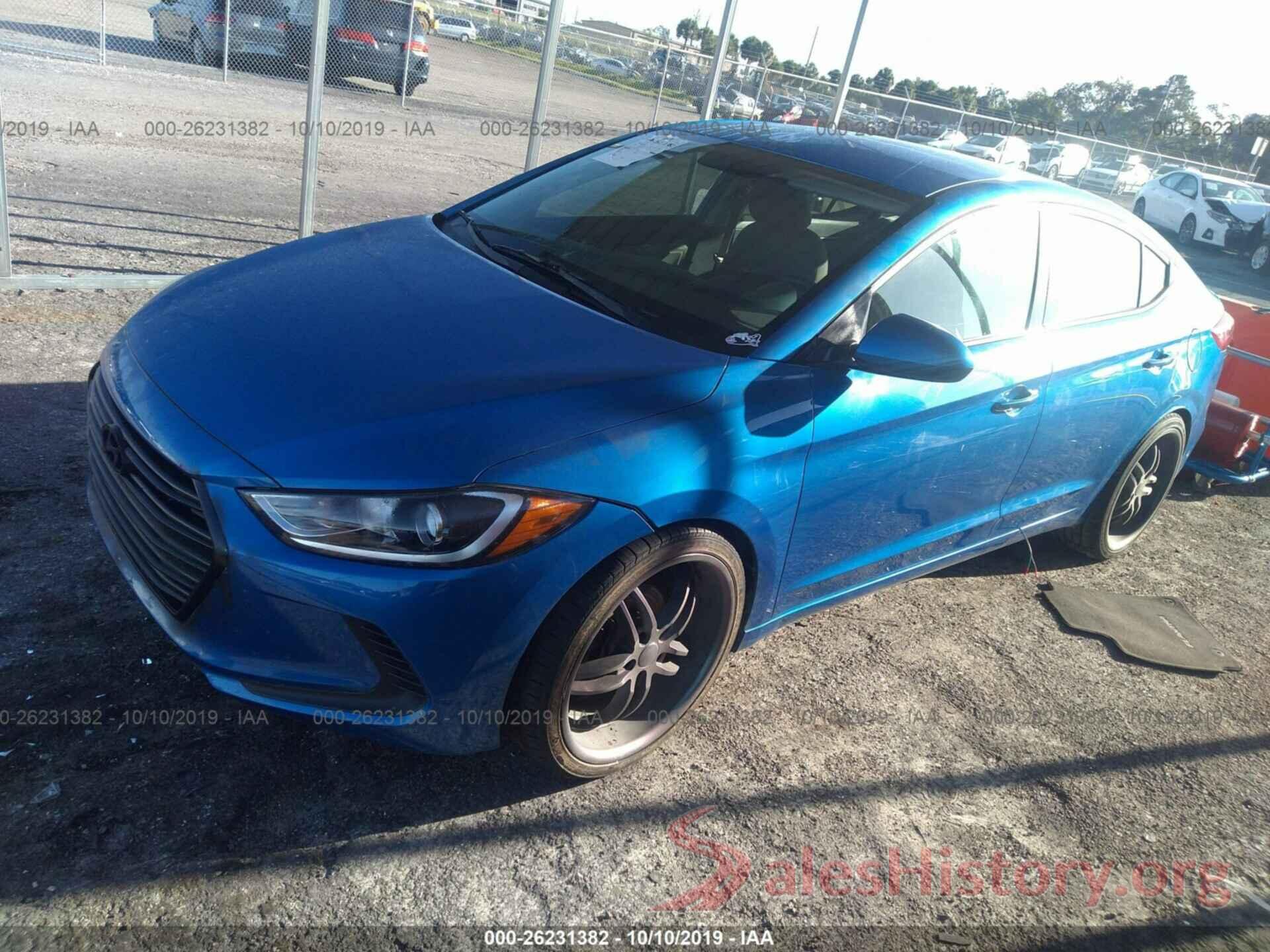 KMHD84LF9HU399332 2017 Hyundai Elantra