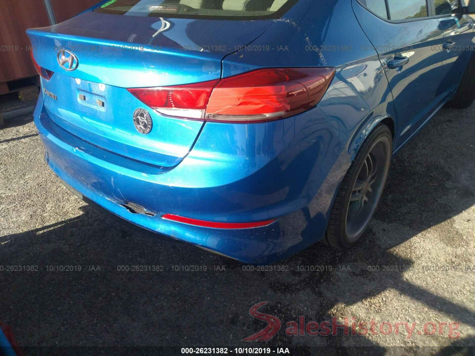 KMHD84LF9HU399332 2017 Hyundai Elantra