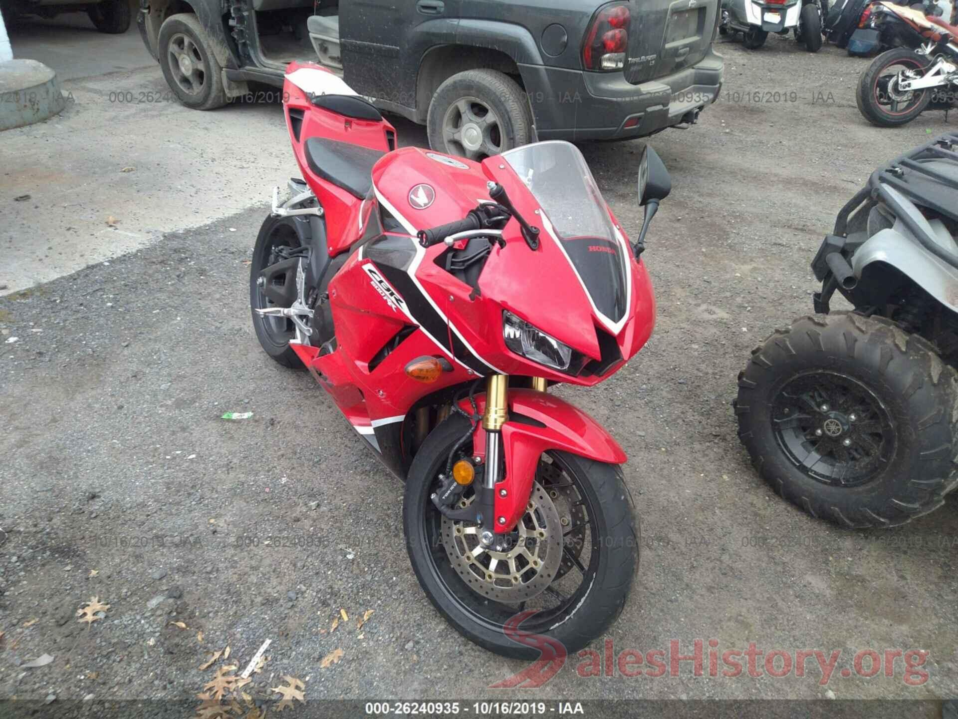 JH2PC40J9JK400657 2018 HONDA CBR600