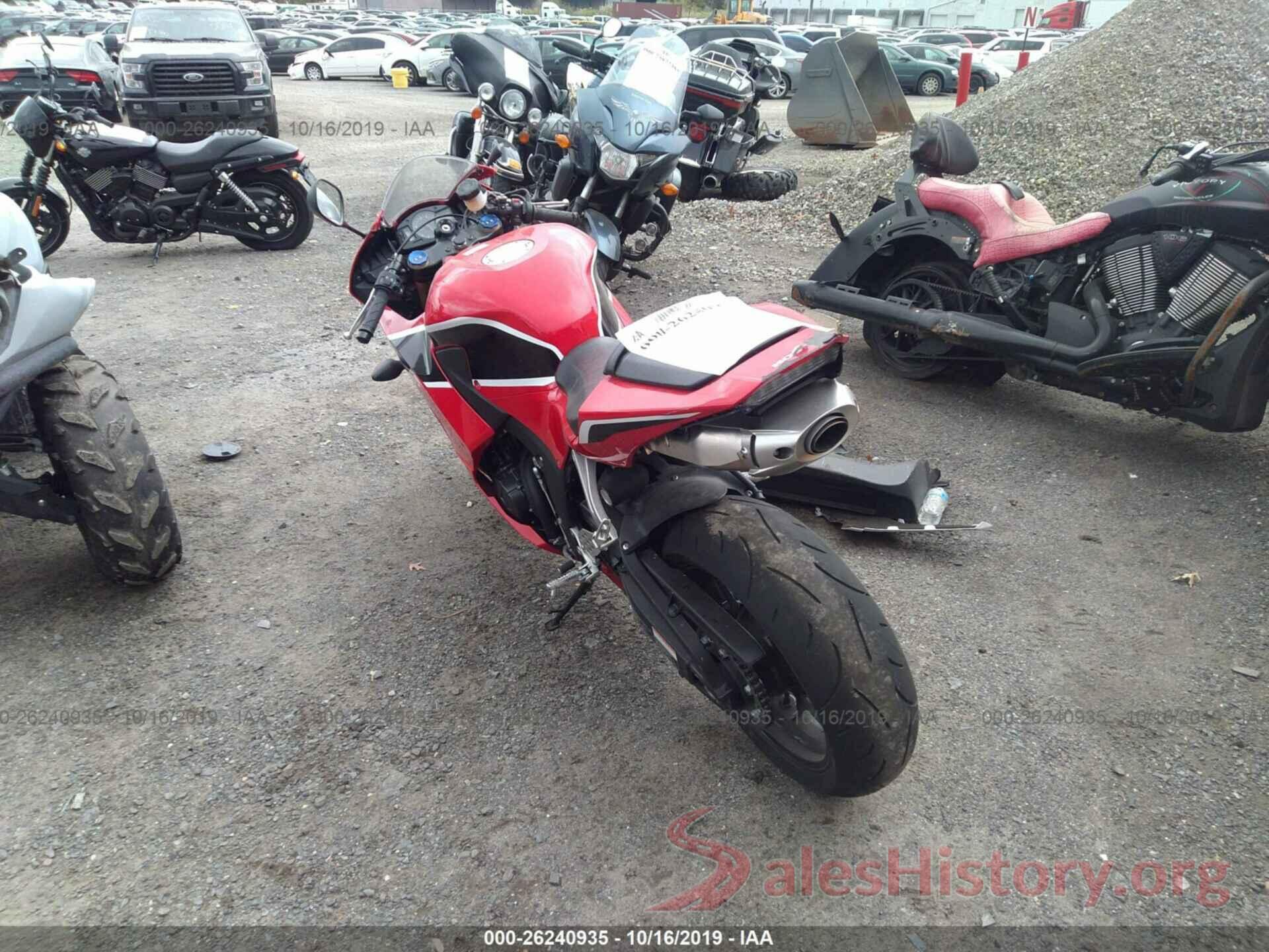 JH2PC40J9JK400657 2018 HONDA CBR600