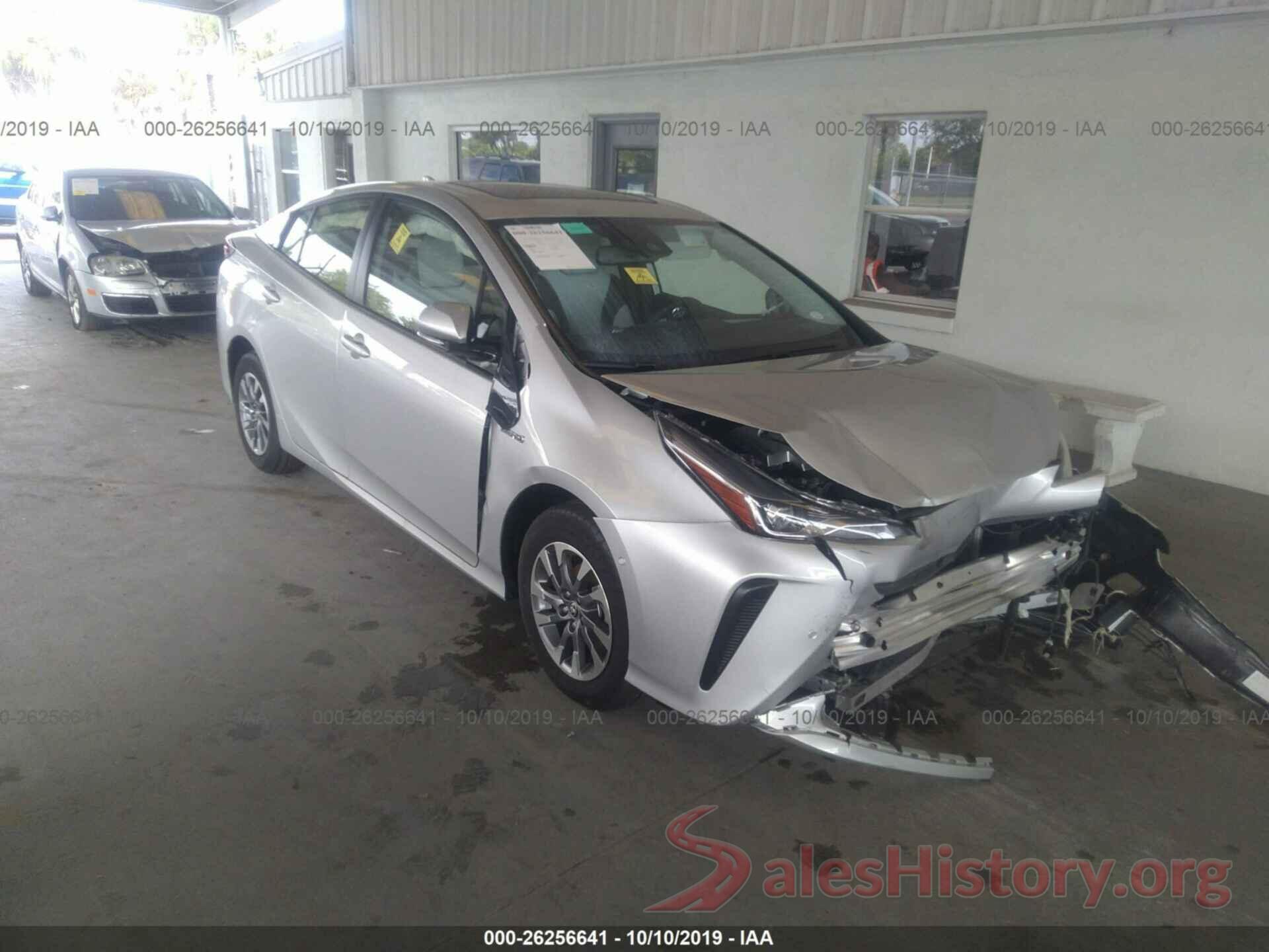 JTDKARFU2K3070167 2019 TOYOTA PRIUS