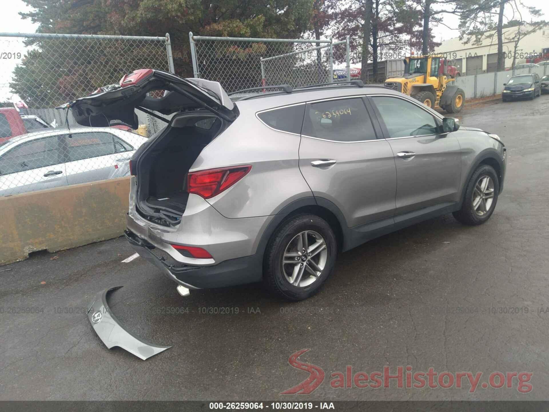 5NMZUDLB3HH024577 2017 Hyundai Santa FE Sport